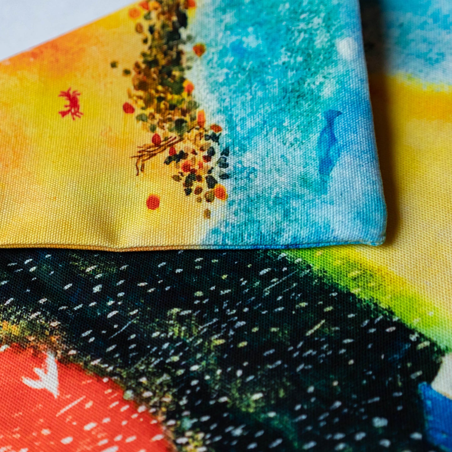 久保晶 |「夕立の空」トートバッグ