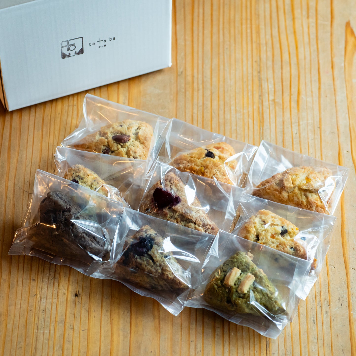 【五島産】te to ba <手と場> のおまかせスコーンセット　9個