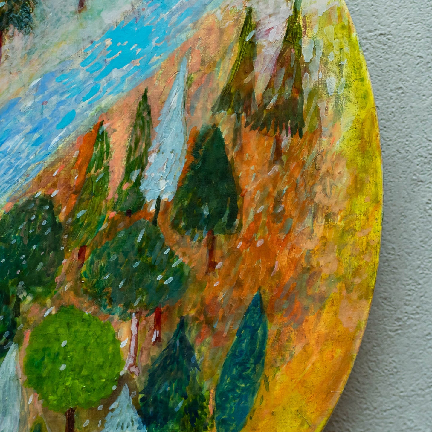 久保晶 | 木々と小川