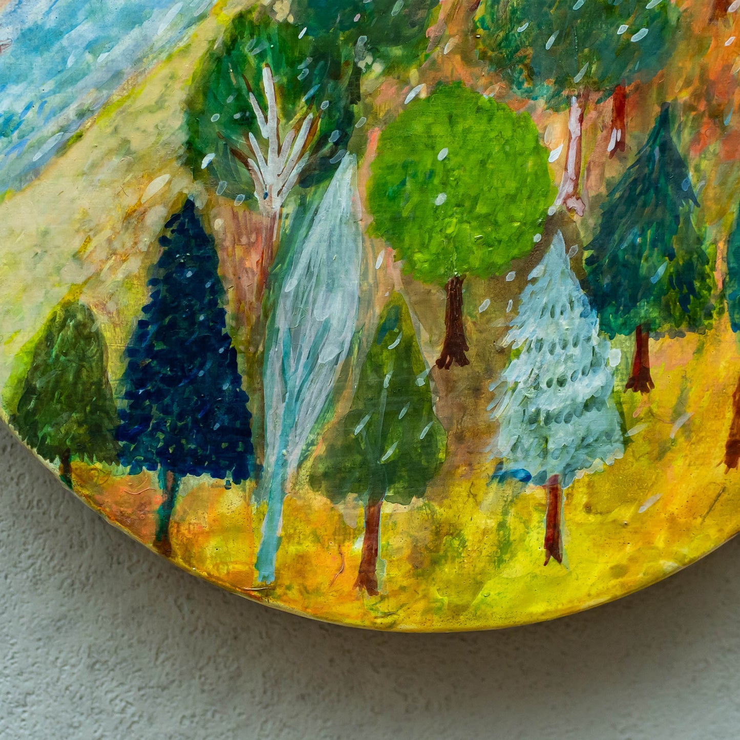 久保晶 | 木々と小川