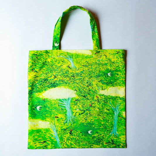 久保晶 |「旅立ち」トートバッグ