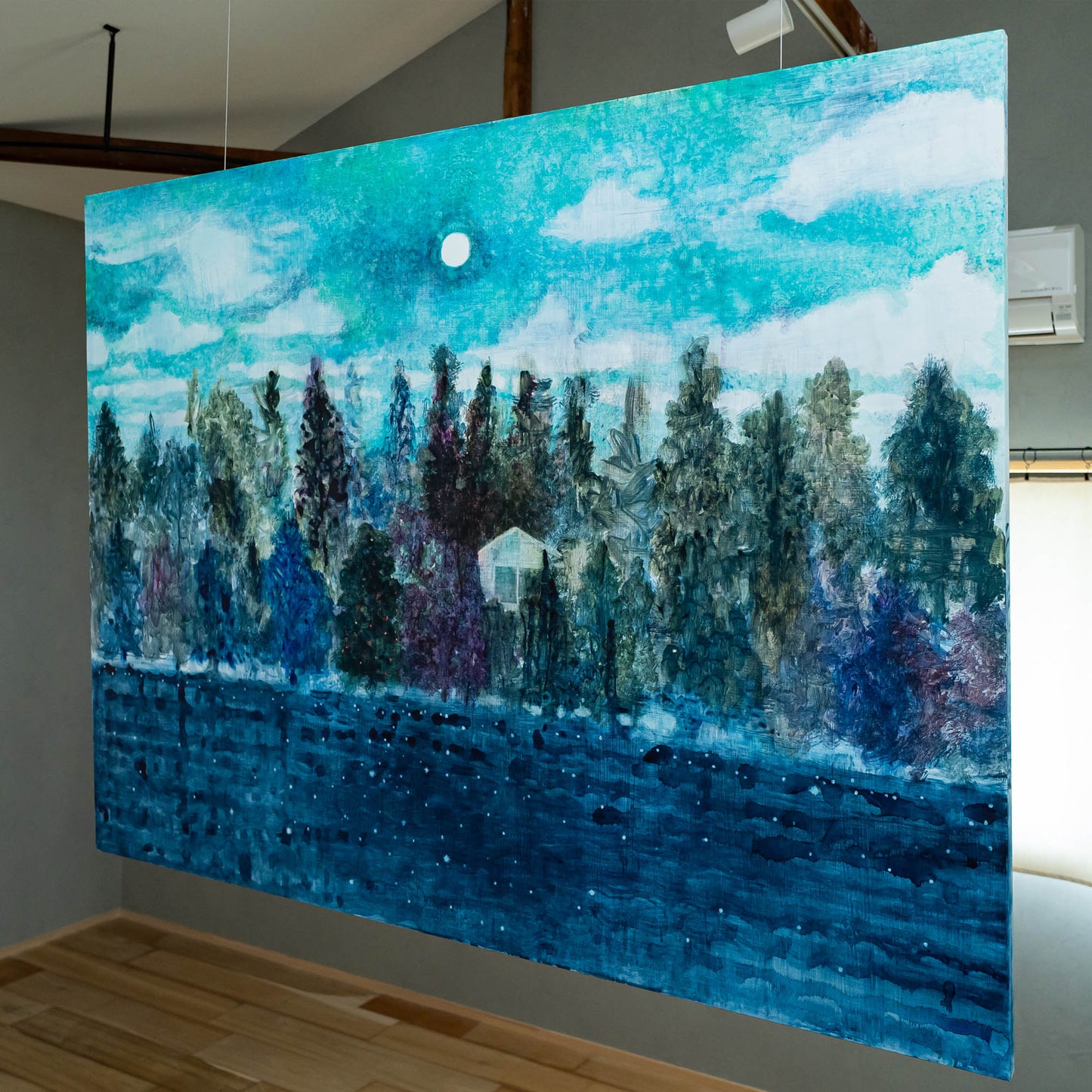 久保晶 | 月夜の海