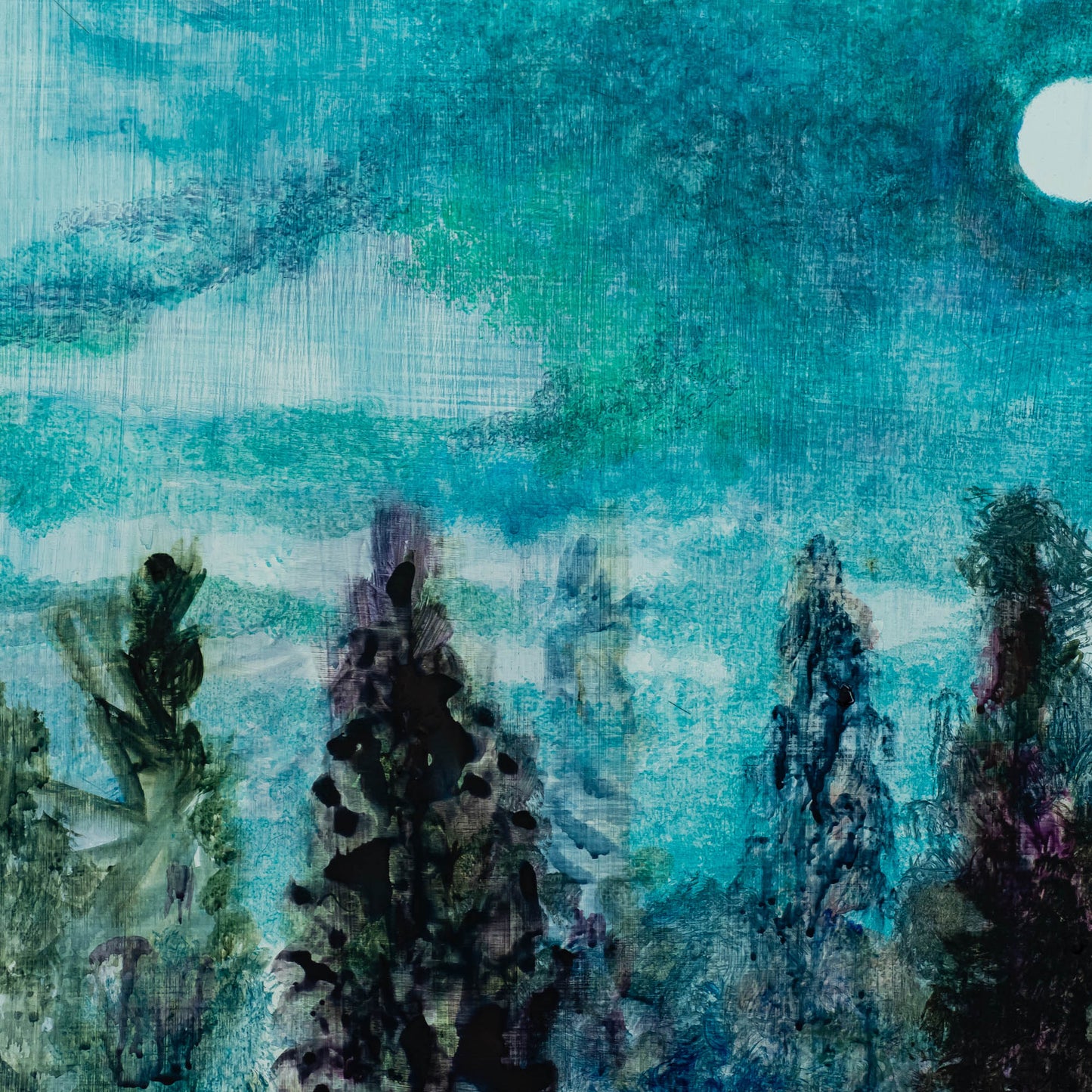 久保晶 | 月夜の海