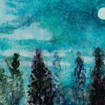 久保晶 | 月夜の海