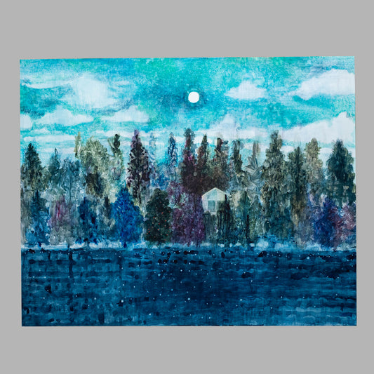 久保晶 | 月夜の海